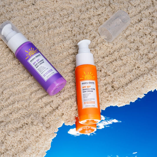 SPF 50+ Mineral Filter Sun Cream 50 ML - Maru.Derm