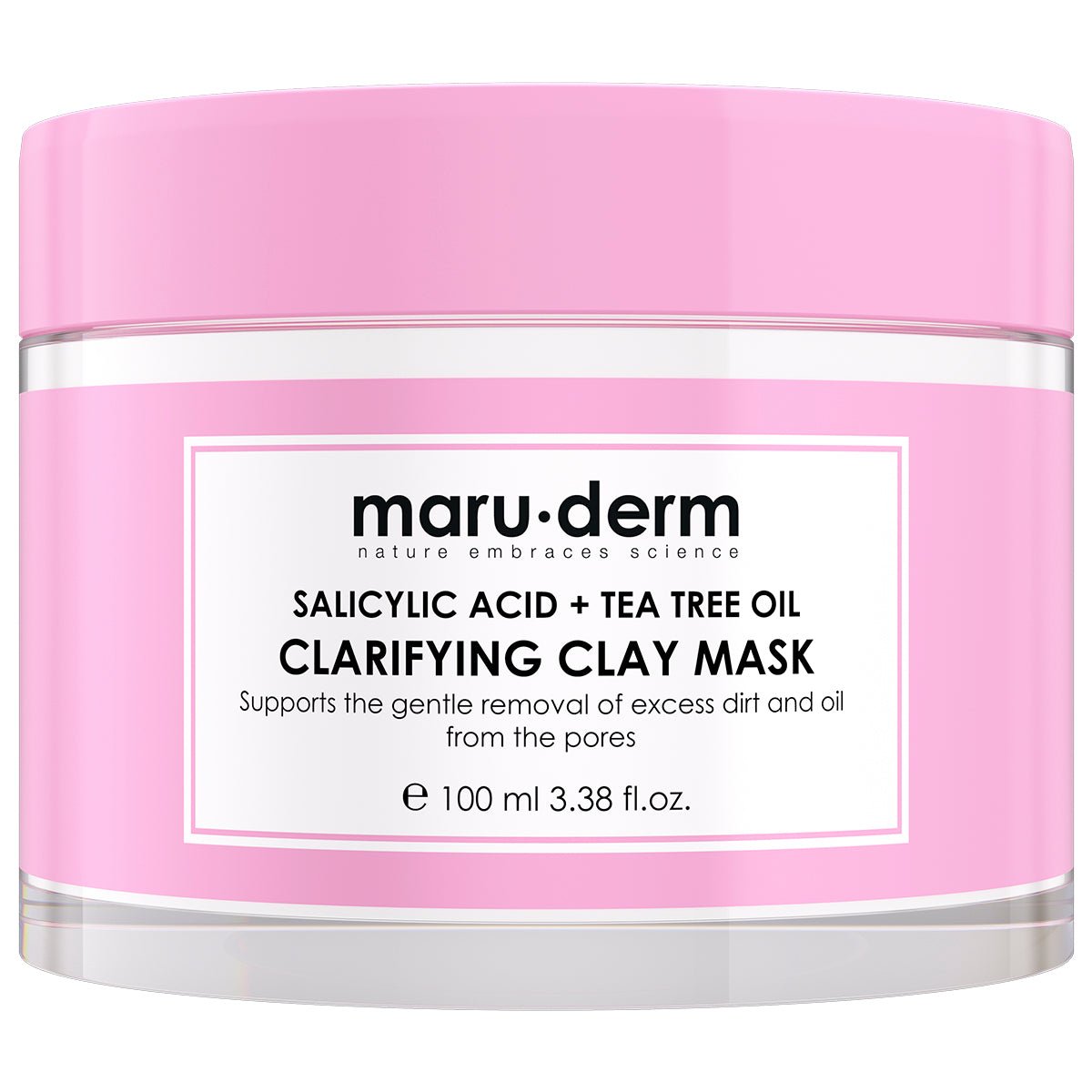 Salicylic Acid + Tea Tree Oil Clarifying Clay Mask 100 ML - Maru.Derm