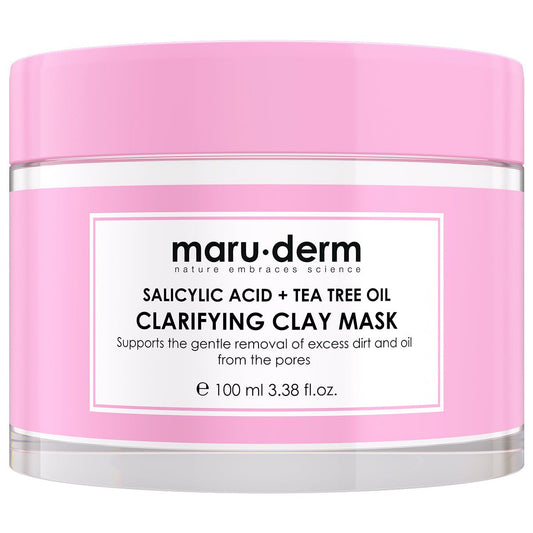 Salicylic Acid + Tea Tree Oil Clarifying Clay Mask 100 ML - Maru.Derm