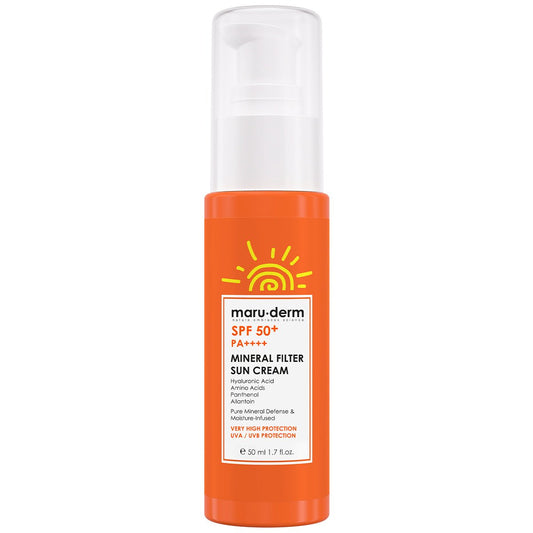 SPF 50+ Mineral Filter Sun Cream 50 ML - Maru.Derm